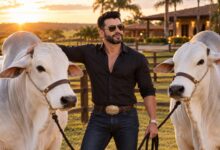 Gusttavo Lima participa da compra de 75% de duas vacas Nelore arrematadas por R$ 11.947.500 em leilão