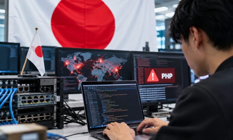 Japão prepara simulações de ciberataques com IA após falha no PHP