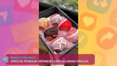 Ju Massaoka comenta no Mais Você o viral da influenciadora japonesa com 'bumbum de pêssego comestível' 2 Ju Massaoka comenta viral do 'bumbum de pêssego comestível' e preenchimentos estéticos