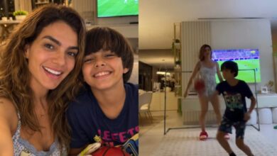 Kelly Key joga futebol na sala com o filho Arthur e internautas reagem às cenas 10 Kelly Key brinca de futebol na sala com o filho Arthur, vídeo publicado em Luanda