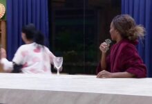 Clipe de 15 segundos registra Mayk e Fran discutindo após Mayk afirmar que peoa debochou da história de um influenciador.