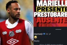 Neymar reagiu com emoji de risada a vídeo que ridicularizava manifestante e citava Marielle Franco, gerando críticas nas re