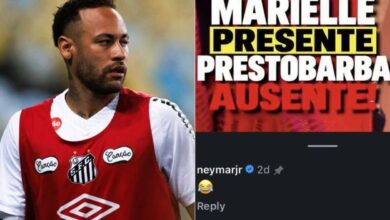 Neymar reagiu com emoji de risada a vídeo que ridicularizava manifestante e citava Marielle Franco, gerando críticas nas re