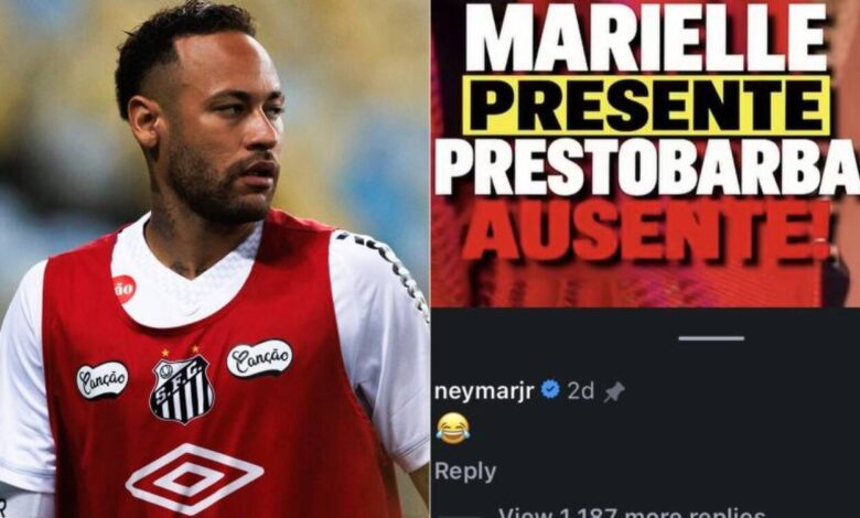 Neymar reagiu com emoji de risada a vídeo que ridicularizava manifestante e citava Marielle Franco, gerando críticas nas re