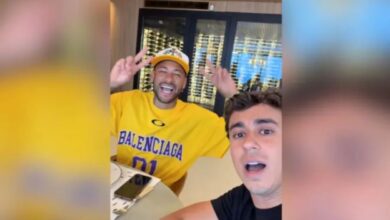 Vídeo publicado por Nikolas Ferreira mostra Neymar fazendo gesto '22' associado à campanha 22