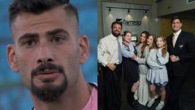 Nizam surge irreconhecível como protagonista em Casamento Relâmpago 3 Nizam caracterizado como protagonista de Casamento Relâmpago em registros do set divulgados nas redes sociais