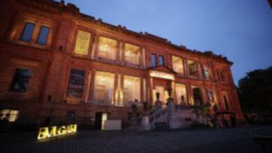 Reynaldo Gianecchini na festa da Bvlgari na Pinacoteca pela doação da obra Serpenti