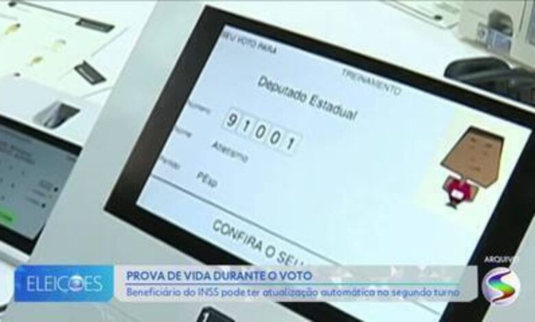 Voto no segundo turno como prova de vida para beneficiários do INSS, validado automaticamente